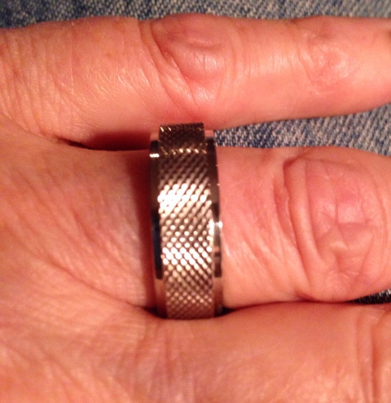 Wedding Rings / Wedding Bands / Mens Rings / Stainless Steel Rings (Item#ER523)