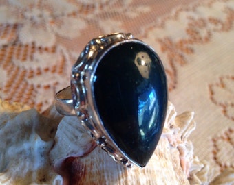 Artisan Rings / Jasper Ring / Artisan Jewelry / New Jewelry / Green Rings (Item#ER337)