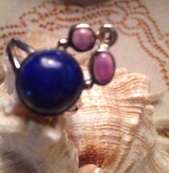 Multistone Rings / Lapis Rings / Amethyst Rings /… - image 4