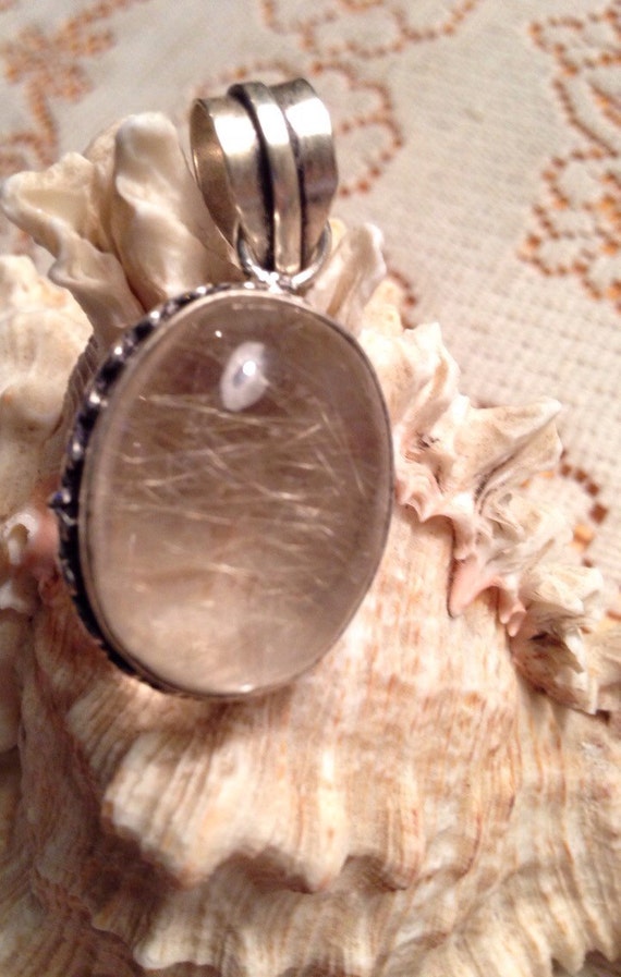 Quartz Necklaces / Rutilated Quartz  Necklaces / G