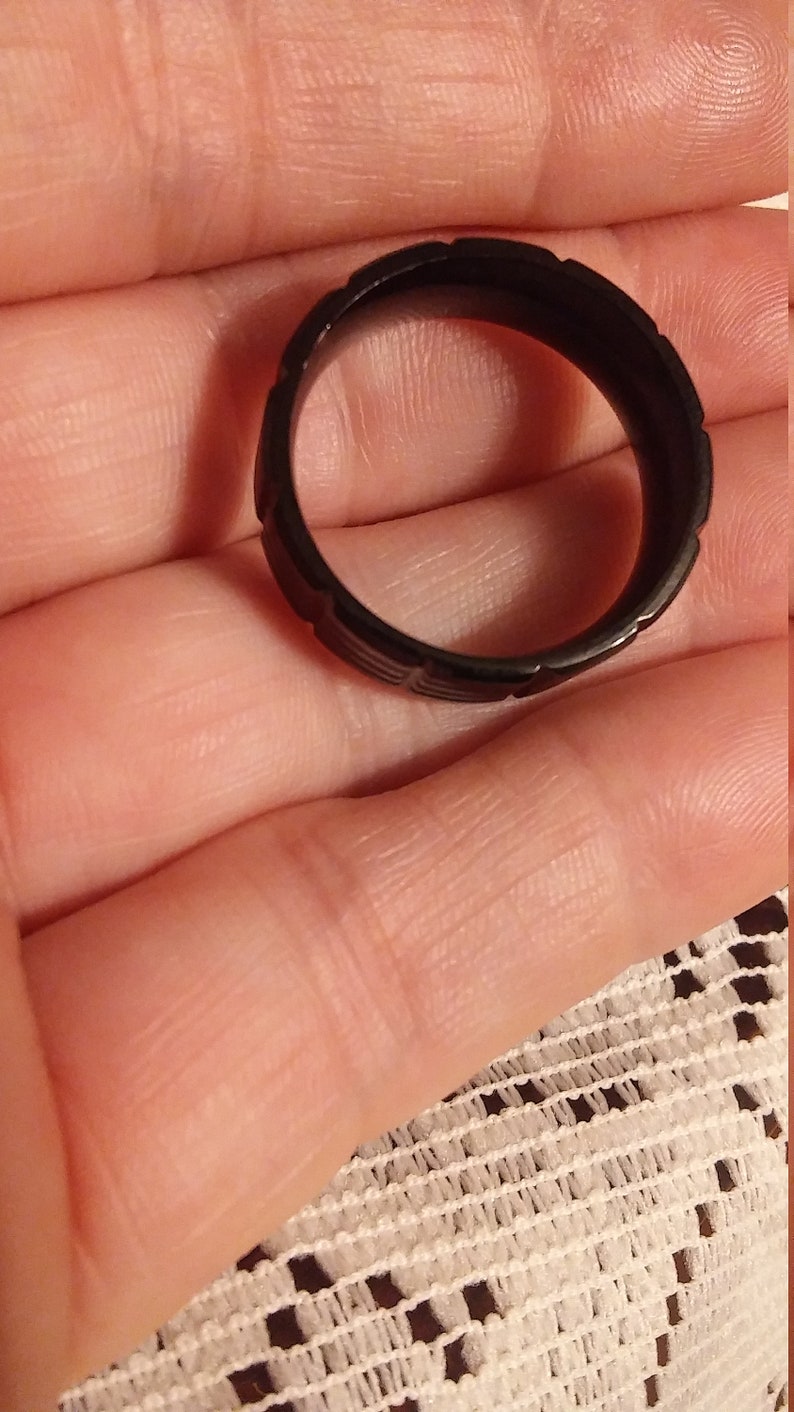 Rings / Bands / Rings Size 9 / Stainless Steel Rings / Wedding Rings ItemER609 image 4