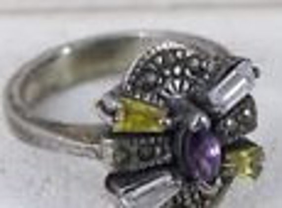 Vintage Rings / Multistone Rings / Citrine Rings /