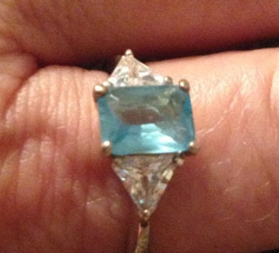 Vintage Rings / Multistone Rings / Sterling Silver