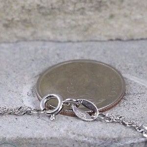 Vintage Sterling Silver Chains / Silver Necklaces / Chains / Vintage Chains / 17&quot;Necklaces (Item#EC494)