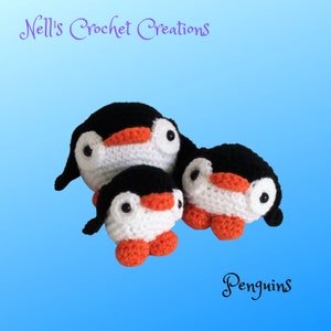 Amigurumi Penguins, Crochet Penguins