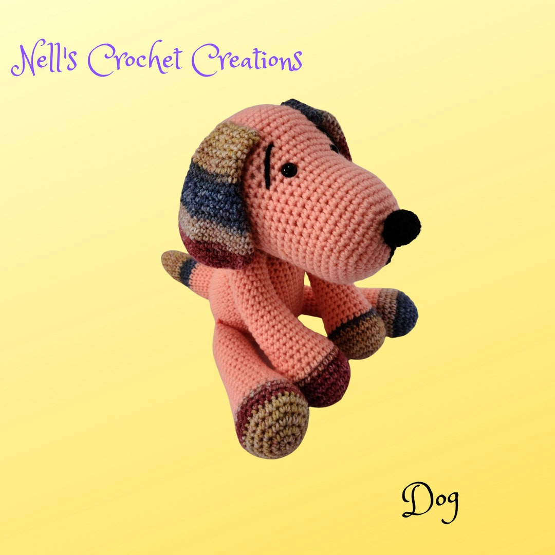 Amigurumi Puppy Handmade Crochet Dog Etsy
