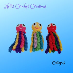 Crochet Baby Octopus, Premie Octopus, Crochet Jellyfish