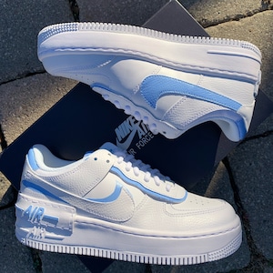 Baby Blue Shadow Custom Air Force 1 s af1s Etsy Canada