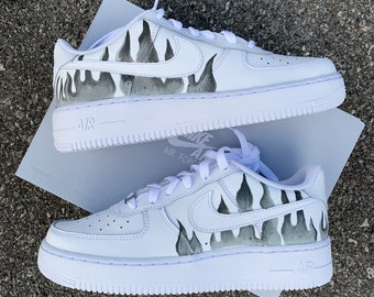 reflective flame air force 1