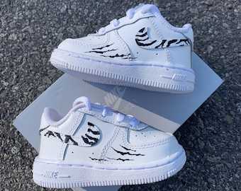 Zebra Inspired Custom Air Force 1's (AF1s)