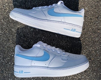 Nike Air Force 1 Low Blue Snakeskin CW7567-100 | SneakerNews.com