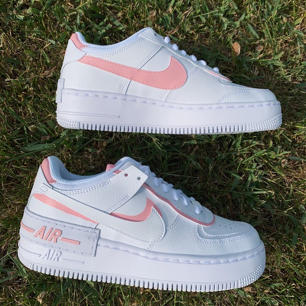 Baby Pink Shadow Custom Air Force 1's (AF1s)