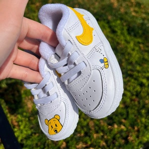 Winnie the Pooh Inspired Custom Air Force 1's (AF1s)