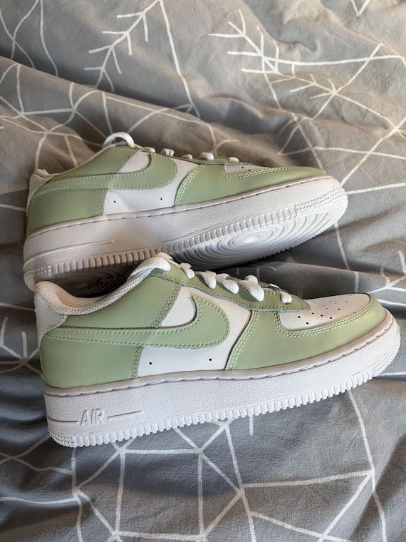 Matcha Custom Air Force 1's (AF1s)