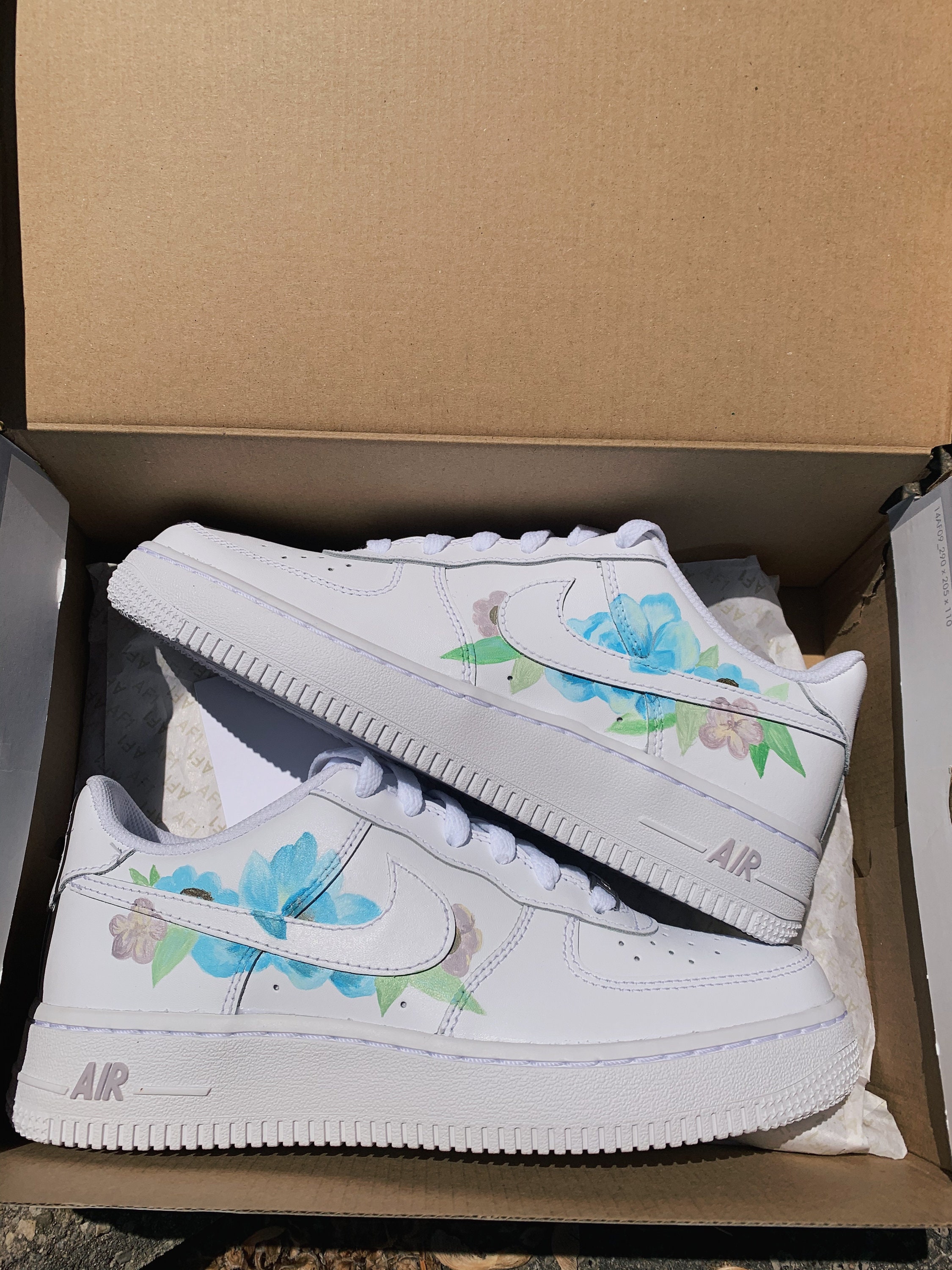 custom air force 1 floral