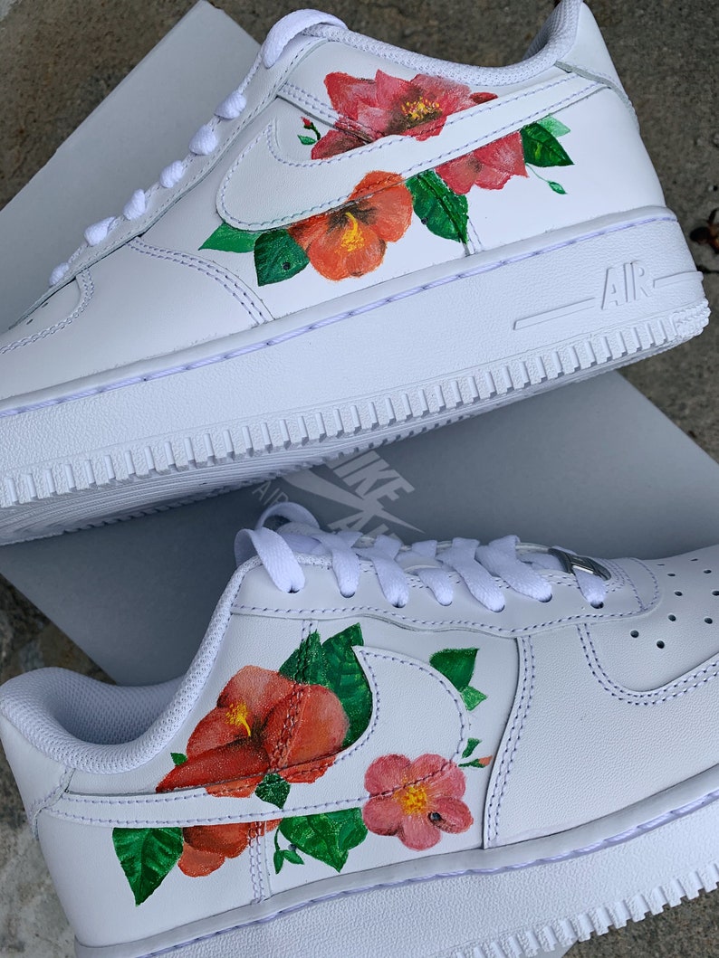 custom air force 1 floral