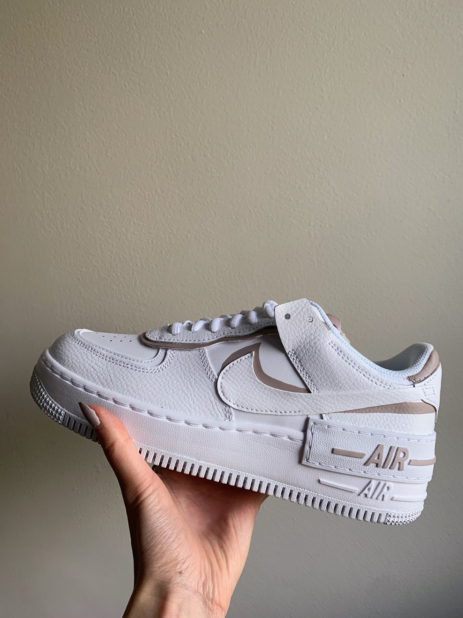 custom shadow air force 1