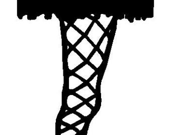 DXF File Christmas Story Leg Lamp