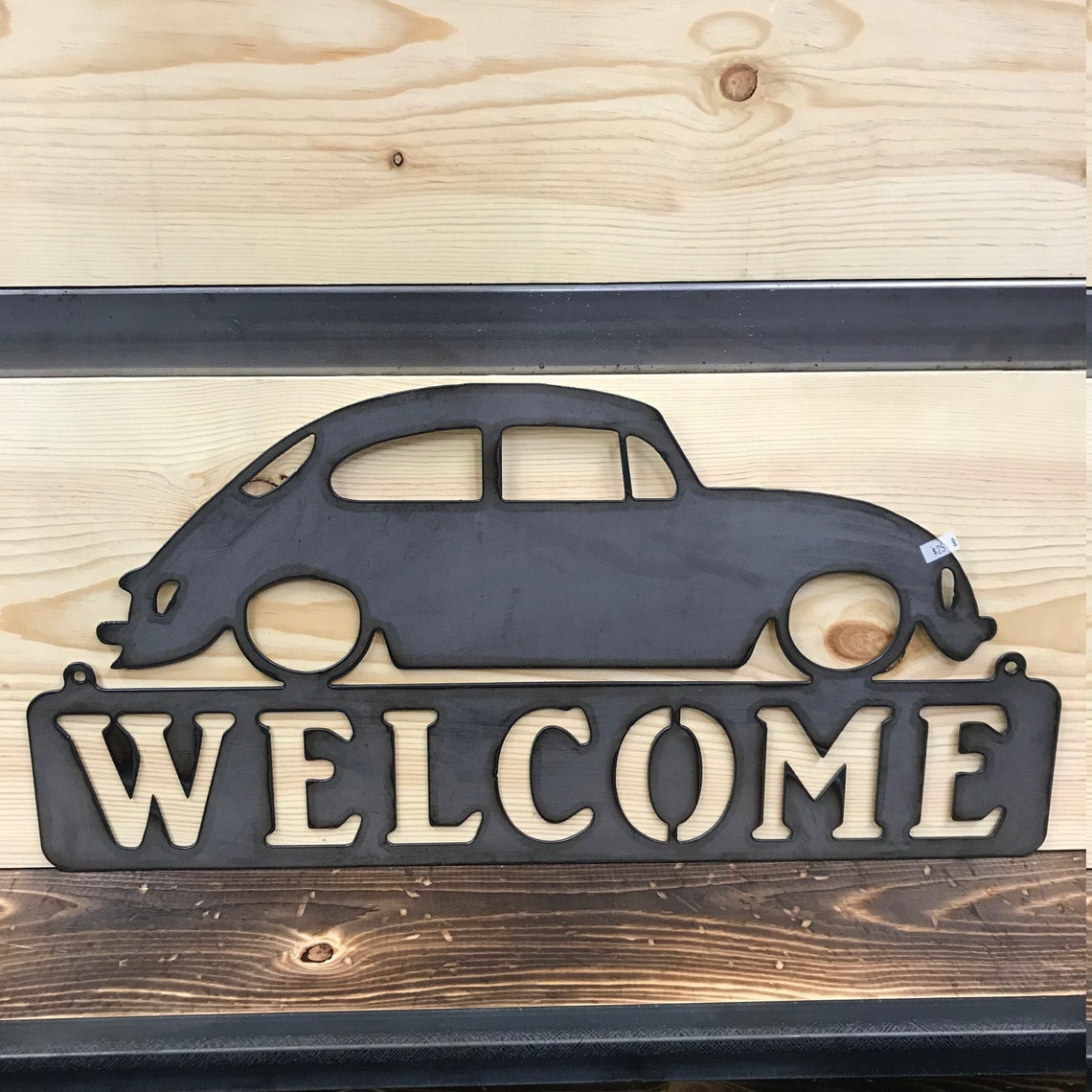 Volkswagen Beetle Bug Metal Wall Art Decor Bar Man Etsy
