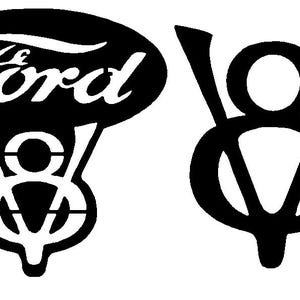 DXF-Datei Ford V8