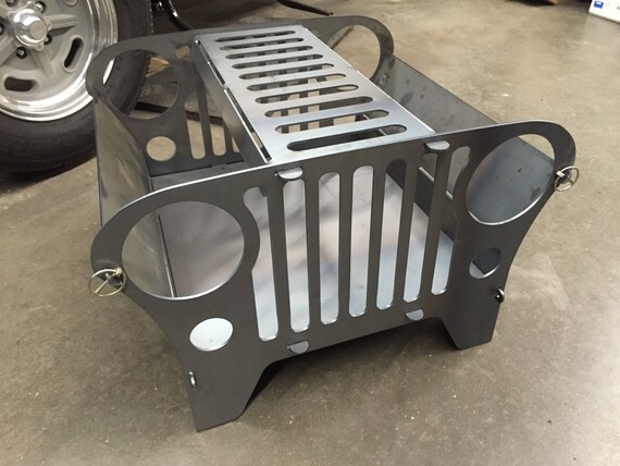 Jeep Outdoor Fire Pit Collapsible Etsy