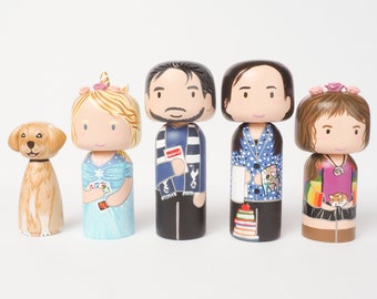 custom kokeshi dolls