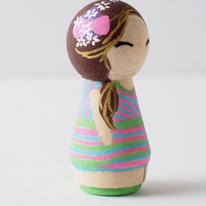 Personalized Family Peg Dolls imagem 8