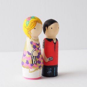 Personalized Family Peg Dolls imagem 5