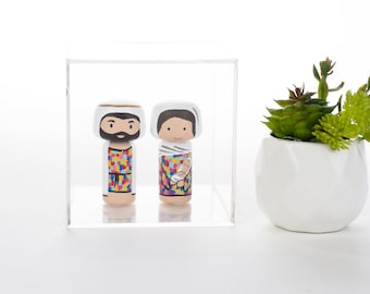 The Nativity ナティビティ　１　Kokeshi Doll Kokeshi Nativity Set | Holiday Icon Series – Lucie Kaas