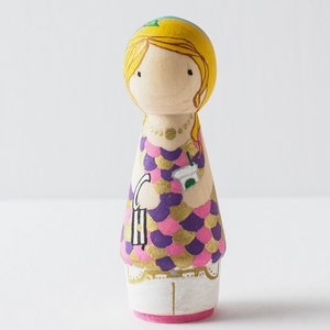 Personalized Family Peg Dolls imagem 7