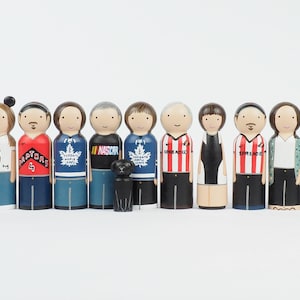 Mother's Day Gift Personalized family Peg Dolls image 9