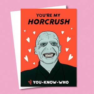 Voldemort Horkrux | Lustige Valentinstags-Galentin-Gruß-Karte