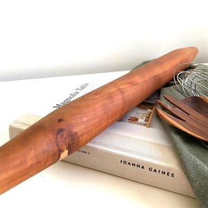 French Hardwood Rolling Pin, Baking Tool, Kitchen Collection