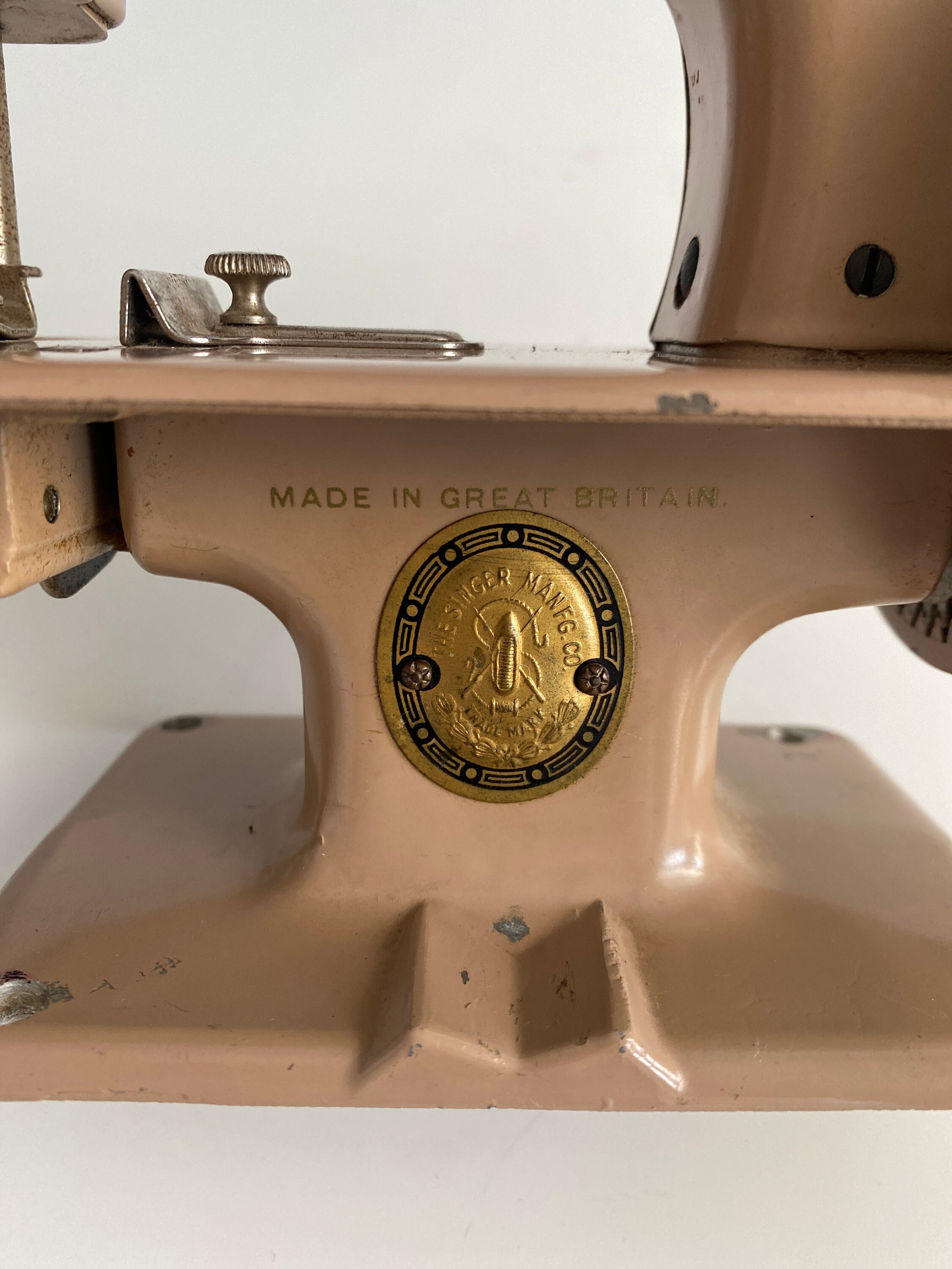 Vintage Childs Singer Sewing Machine Made in Great Britain Etsy