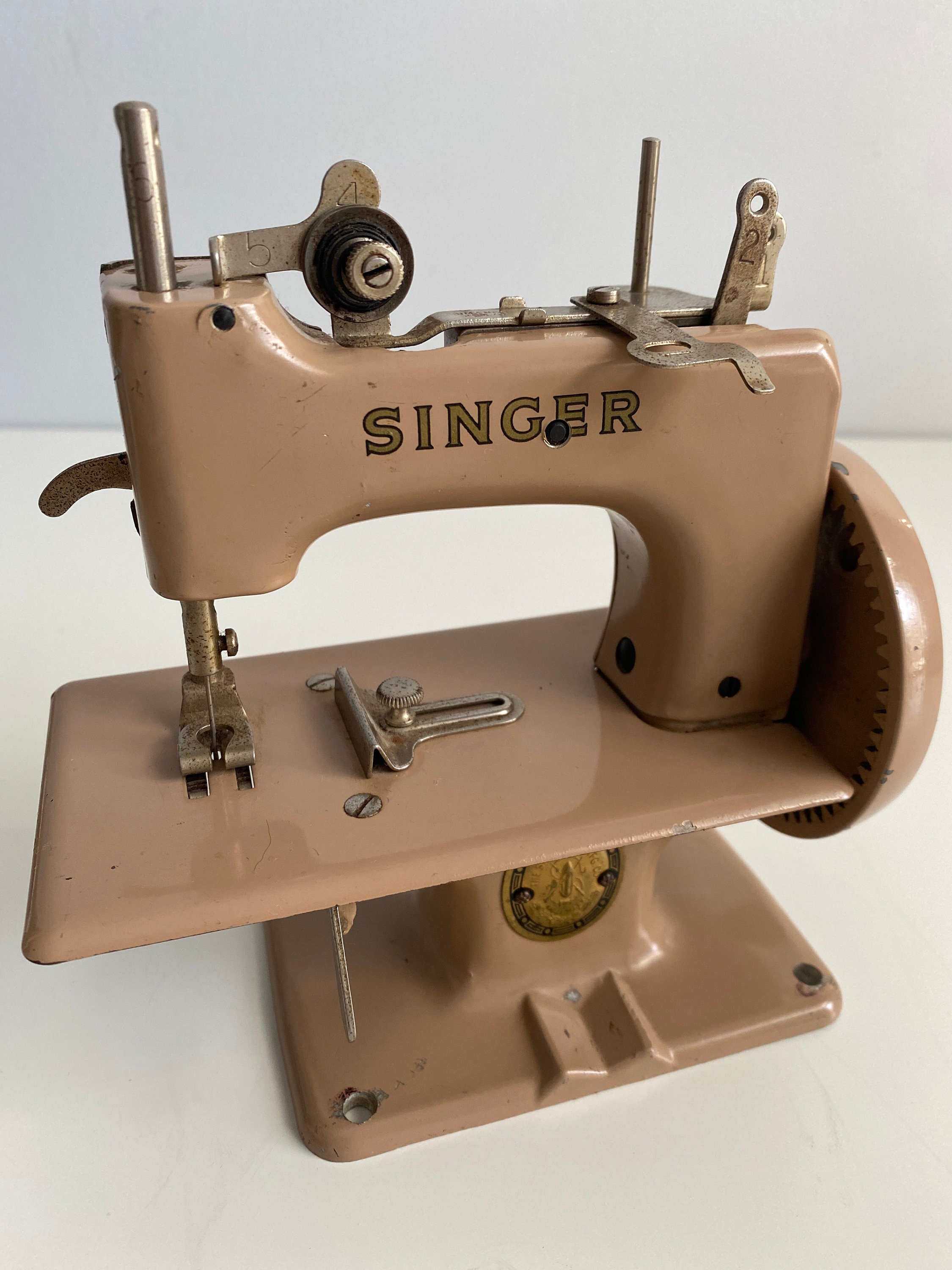 Vintage Childs Singer Sewing Machine Made in Great Britain Etsy