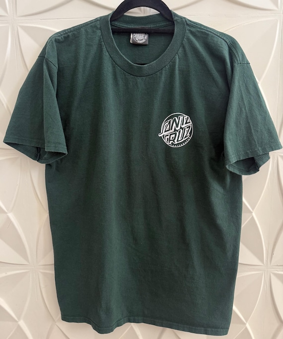 Vintage Santa Cruz Skateboards T-shirt, Sz L - Etsy
