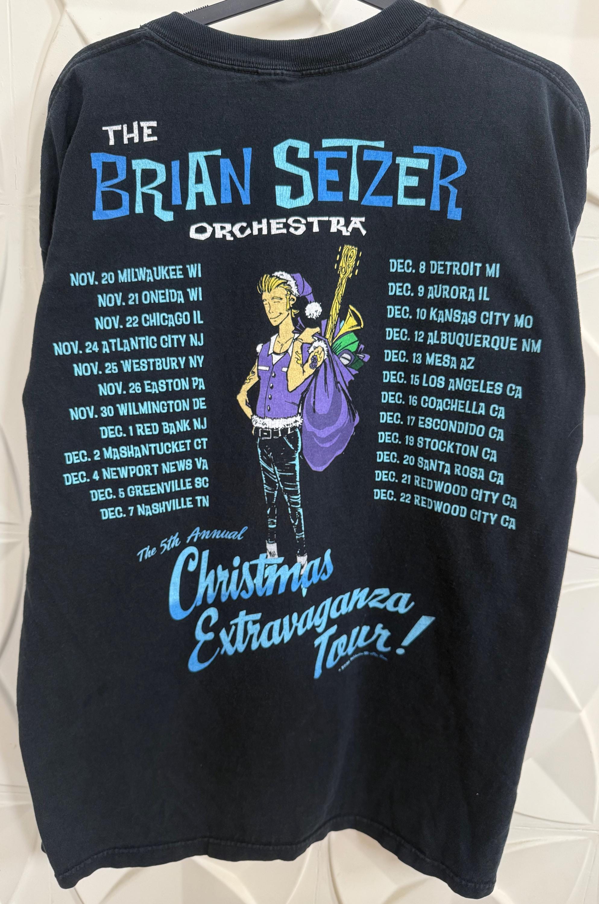 Brian Setzer Shirt - Etsy