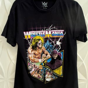Vintage Wrestlemania VII WWF Wrestling T-shirt, Sz M - Etsy