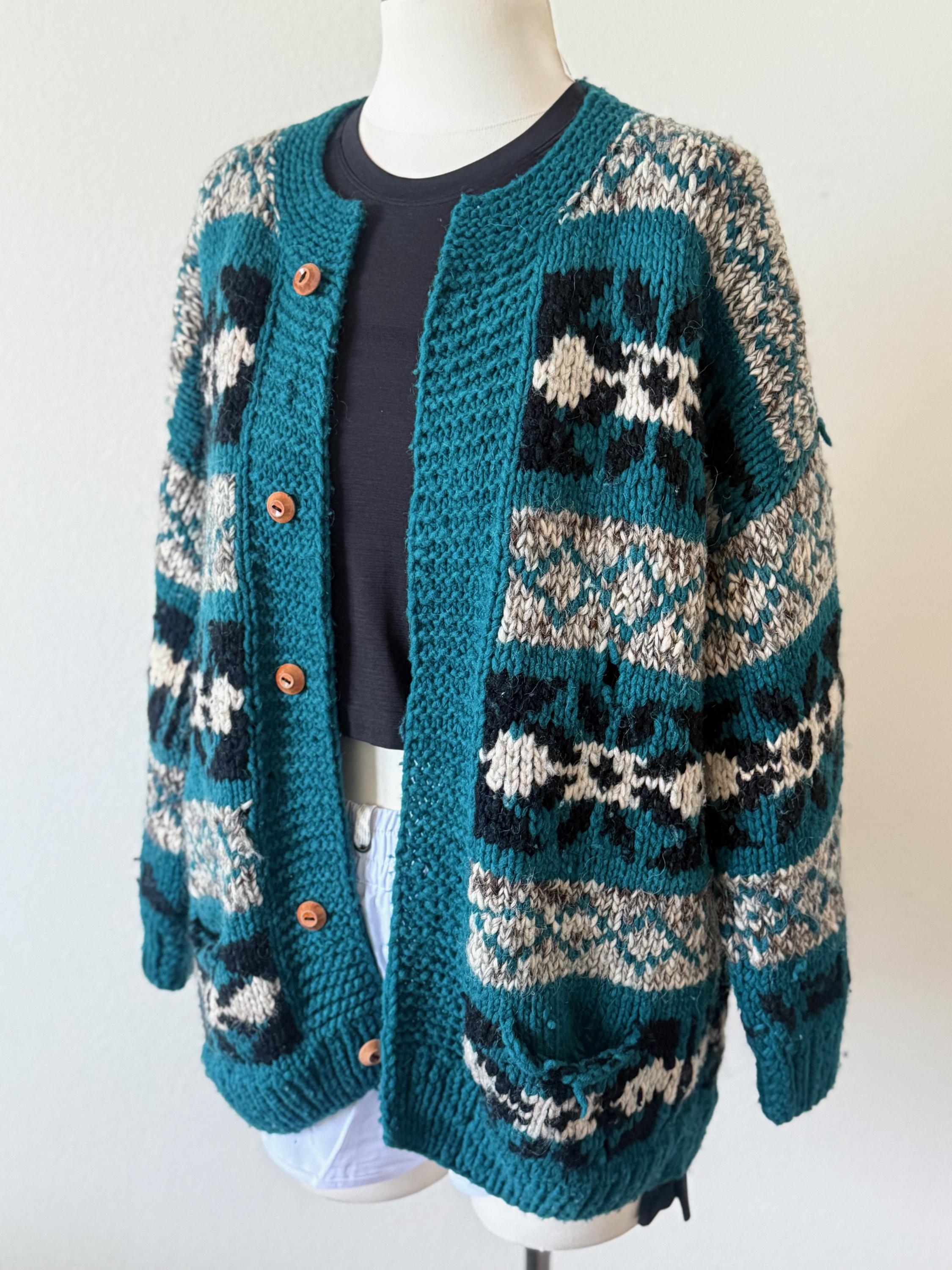 80s Ecuador Sweater - Etsy