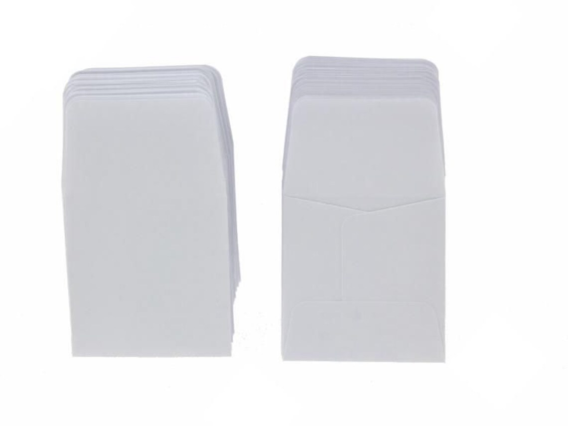 Guardhouse 2x2 White Archival Paper Coin Envelopes 100 Pk Etsy