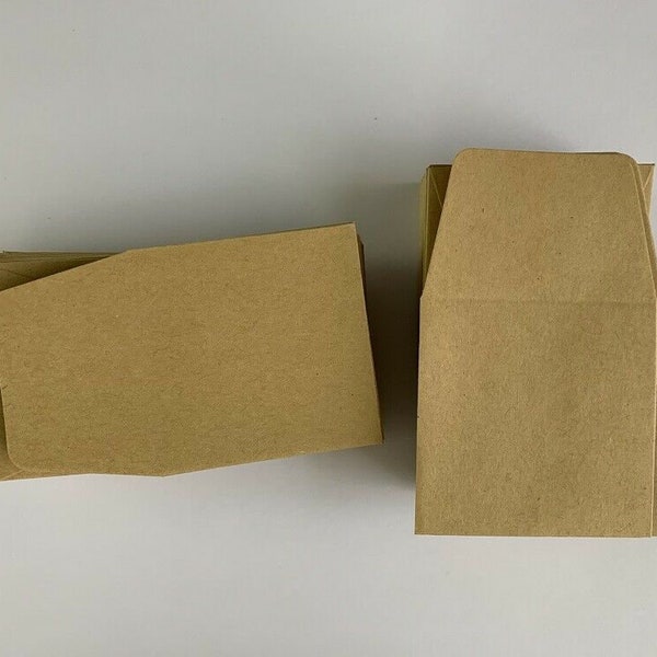 Kraft Archival Paper Coin Envelopes 2x2 by Guardhouse, Acid and Sulpher Free, 100 pack