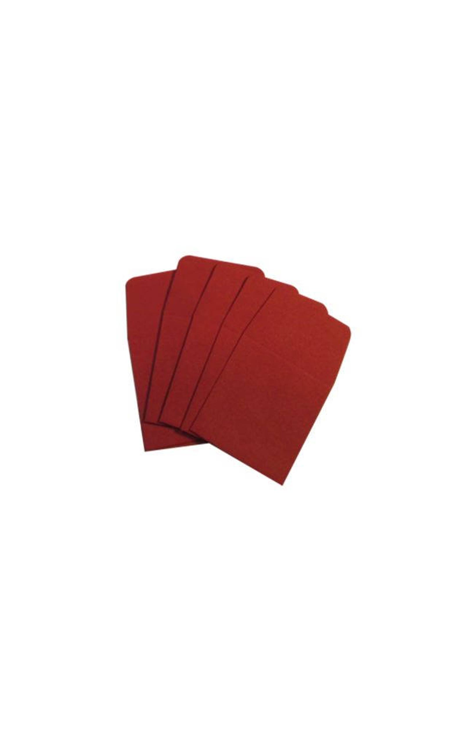 Guardhouse Red Archival Paper Coin Envelopes 2x2 100 Pack Etsy Norway