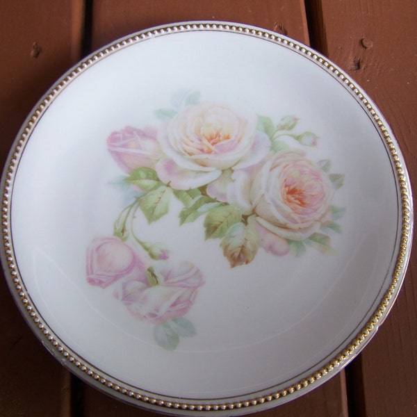 P. K. Silesia Handpainted Porcelain Plate