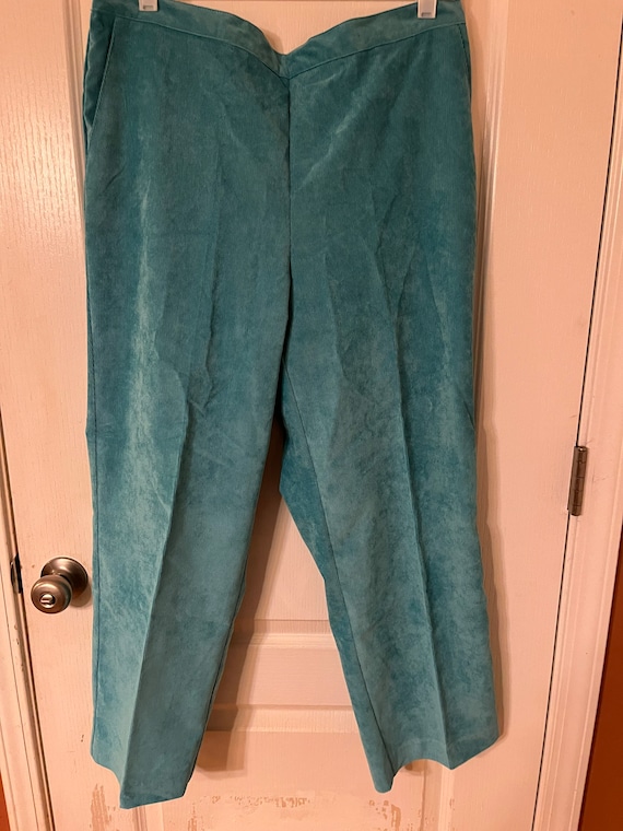 Two Pair of Alfred Dunner Womens Pants —. Both Siz