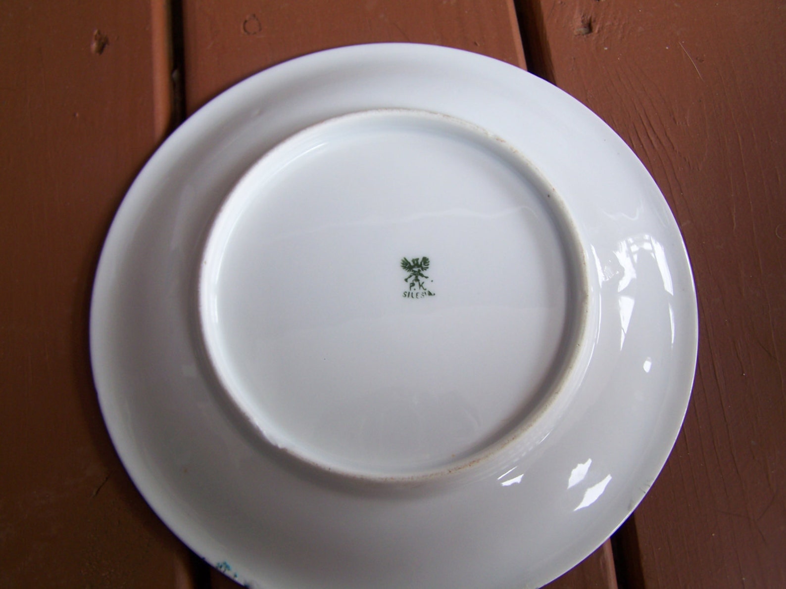 P. K. Silesia Handpainted Porcelain Plate Etsy