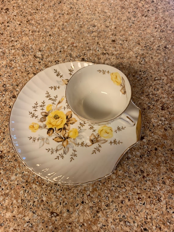 Luncheon Plate and Tea Cup Vintage Etsy