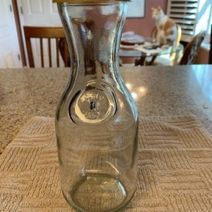 Glass Carafe, Carafe With Lid, Glass Water Jug, Wine Decanter, Triangle  Carafe, Modern Carafe, Geometric Carafe, Glass Juice Pitcher 