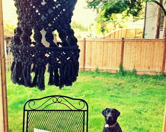 Macrame Lamp Shade