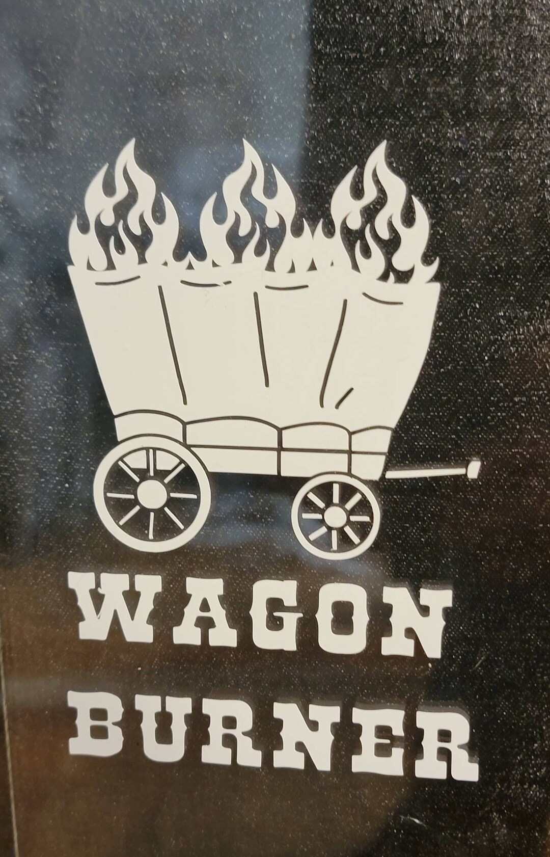 Wagon Burner Car Decal Native & Indigenous Outdoor Vinyl Etsy