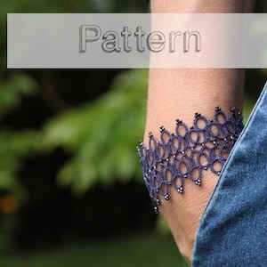 Modelos de pulsera y collar a juego aguja de frivolité de lanzadera - patrón de frivolité de joyería conjunto de adornos, aguja de frivolité de lanzadera, chiacchierino